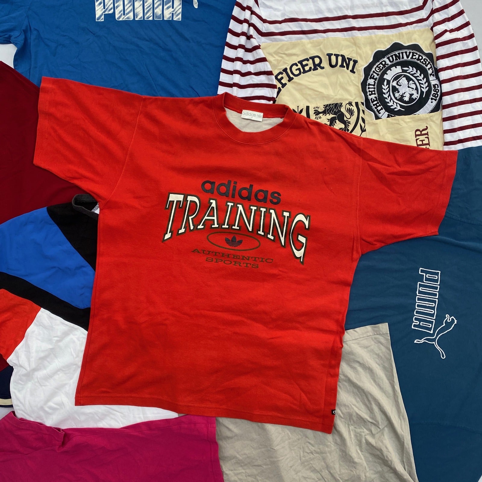 10KG Vintage Branded T-Shirts