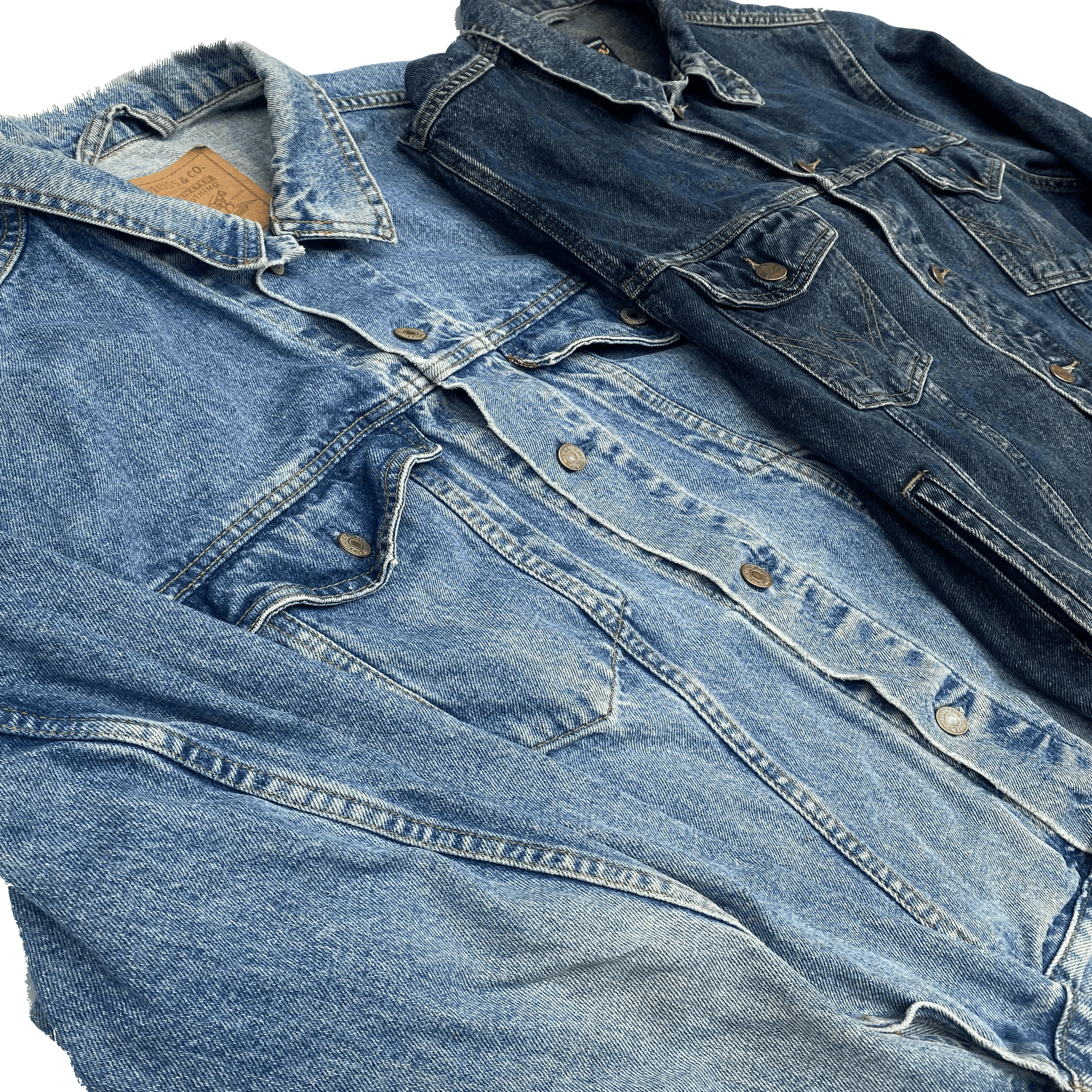 10KG Vintage Branded Denim Jackets