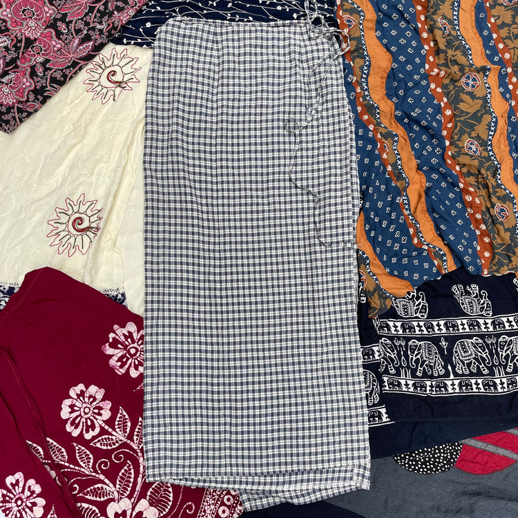 10KG Vintage Wrap Skirts