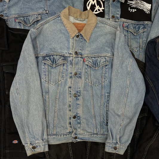 10KG Vintage Branded Denim Jackets